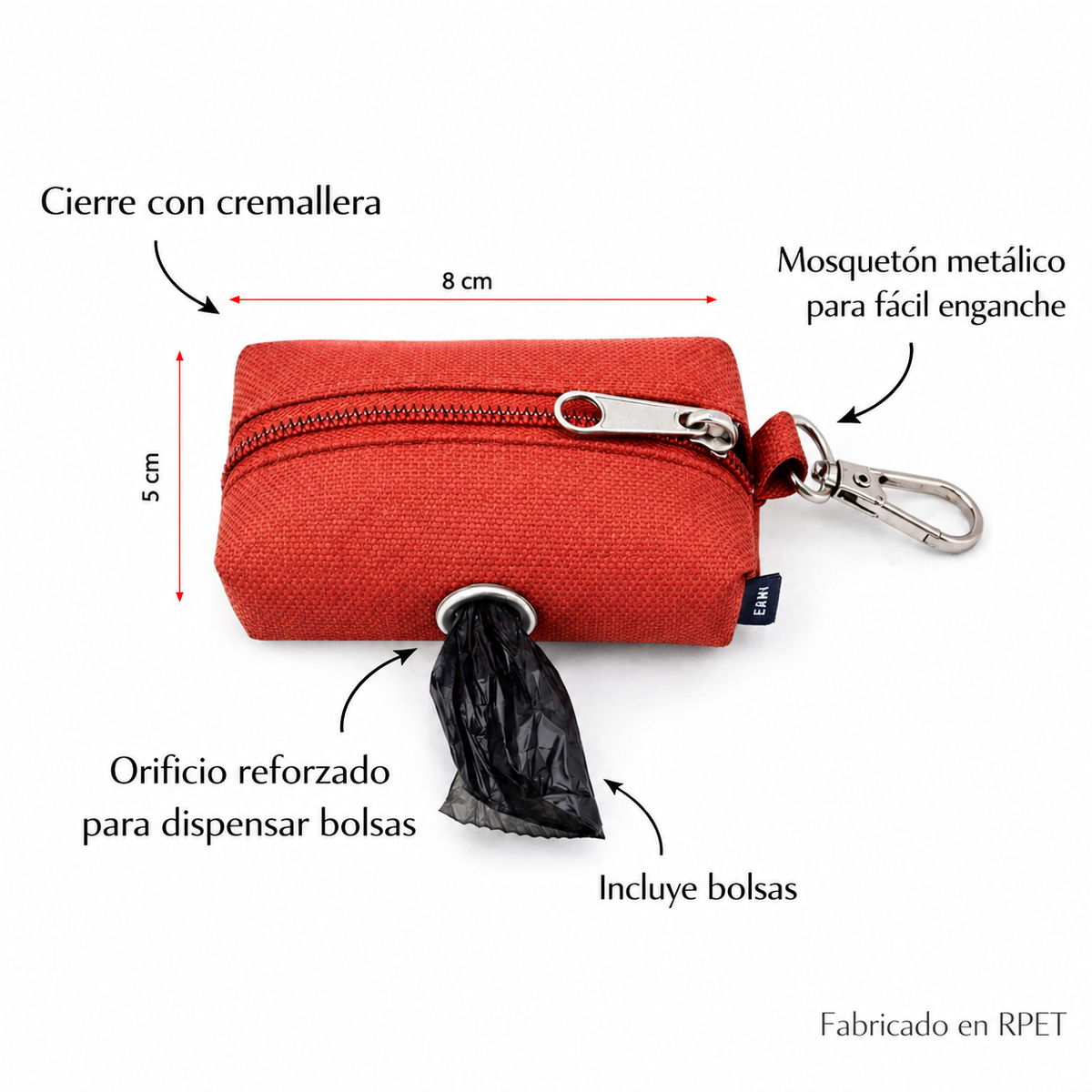 Arnés BARKY Rojo